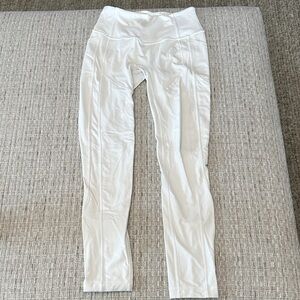 Lululemon Wunder Under White Leggings